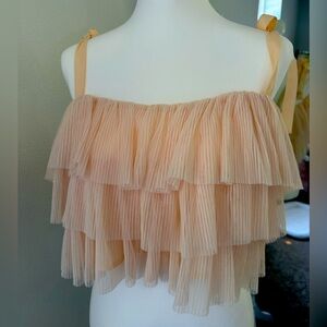 Nanamacs tiered strapless top. Beautiful! Never worn!